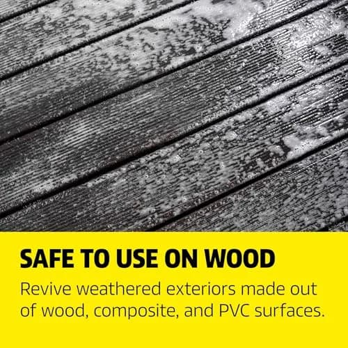 KÄRCHER Wood & Fence Cleaner Concentrate 3.78 L (1 Gal) | Makes up to 40 Gal Heavy Duty Cleaner thumbnail 3