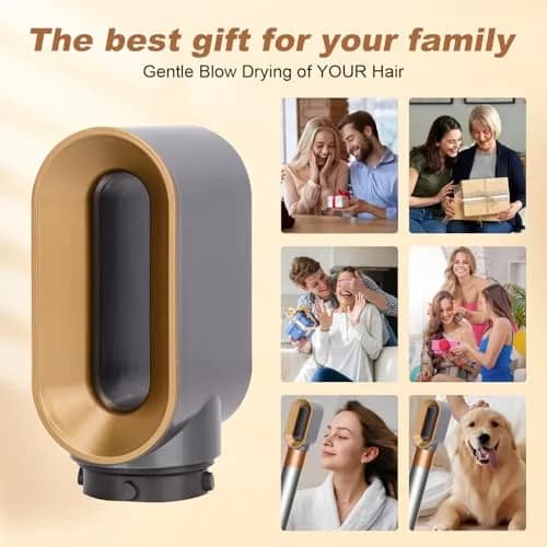 GreeSuit Hair Dryer Nozzle Replacement | Compatible with Dyson Airwrap HS01 HS05 | Gold thumbnail 7