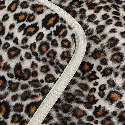 Deepsoon Leopard Print Electric Heating Pad 24x12 Inch | Targeted Pain Relief with Auto Shut-Off - main product image