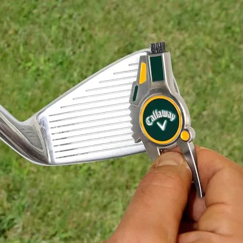 Callaway 4-in-1 Golf Divot Repair Tool Green/Yellow | Multi-Function Golf Essential thumbnail 4