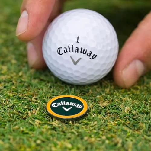Callaway 4-in-1 Golf Divot Repair Tool Green/Yellow | Multi-Function Golf Essential thumbnail 6