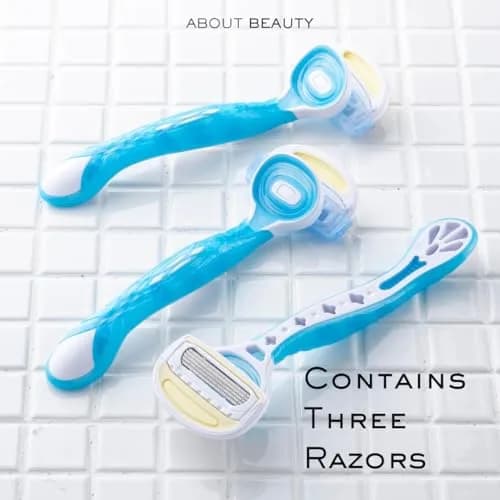 Kai Beauty About Water Activated 5 Blade Disposable Razors | Gentle, Smooth & Suitable for Sensitive Skin thumbnail 4