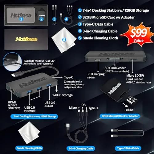 HP Pavilion 15.6" FHD IPS Anti-Glare Laptop, Intel i5-1235U, 16GB RAM, 672GB Storage thumbnail 2