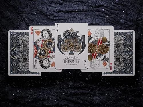 theory11 Game of Thrones Premium Playing Cards, Poker Size Standard Index | Luxury Foil Details and Themed Artwork thumbnail 5