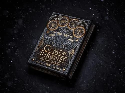 theory11 Game of Thrones Premium Playing Cards, Poker Size Standard Index | Luxury Foil Details and Themed Artwork thumbnail 3