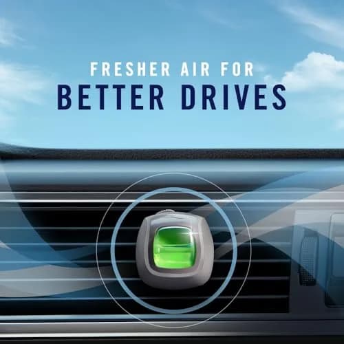 Febreze Car Air Freshener Vent Clips Gain Original Scent 3 Count | Odor-Fighting Automotive Fragrance thumbnail 5