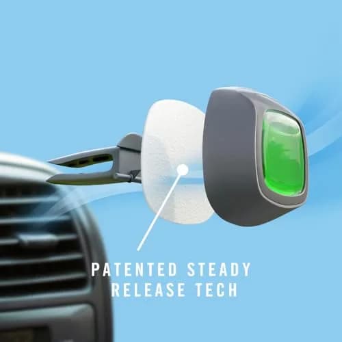 Febreze Car Air Freshener Vent Clips Gain Original Scent 3 Count | Odor-Fighting Automotive Fragrance thumbnail 3