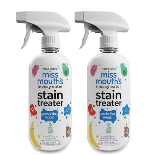 Miss Mouth's Messy Eater Stain Treater Spray 946ml (32 Fl Oz) | EPA Safer Choice Certified Stain Remover for Baby Clothes, Carpets, Upholstery thumbnail 1