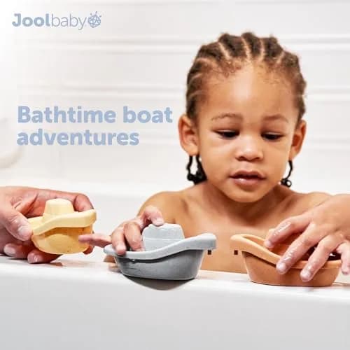 Jool Baby 12-Piece Bath Toy Gift Set with Storage Organizer | Classic Bath Time Fun for Babies & Toddlers thumbnail 7