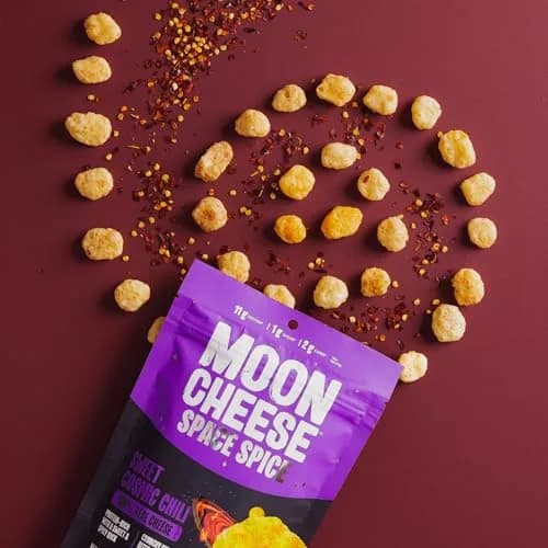 Moon Cheese Bites Bundle, Protein-Rich Cheese Snack, 6 oz (3-Pack) | Savory, Low-Carb, Gluten-Free thumbnail 3