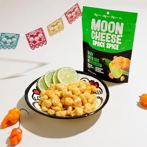 Moon Cheese Spicy Lunar Lime Cheese Bites | Protein-Rich, Keto & Gluten-Free Snack (6 oz total) thumbnail 4