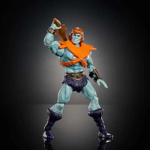 Masters of the Universe Masterverse Action Figure, Vintage Collection Faker, approx. 18 cm | Blue-Skinned Robot He-Man Villain with Accessories thumbnail 4