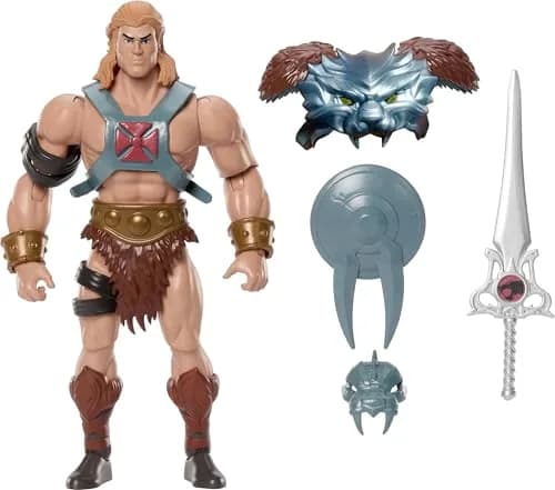Masters of The Universe x ThunderCats 5.5 Inch Action Figure | Nostalgic Crossover Toy with Removable Armor & Mini Comic thumbnail 6