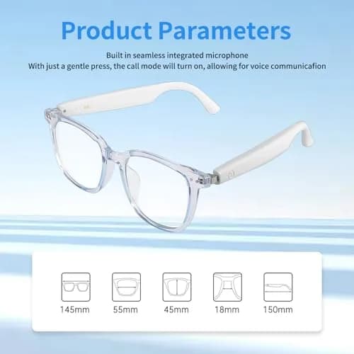 GenXenon Smart Glasses for Women Men | Bluetooth with Color-Changing Lenses thumbnail 3