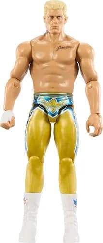 Mattel WWE Cody Rhodes Action Figure, Main Event Series 6-inch | Life-Like Look & 14 Articulation Points thumbnail 1