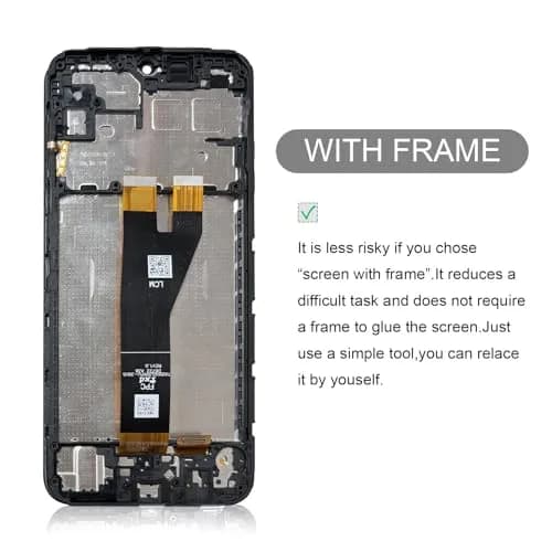 SIMDOG Samsung Galaxy A14 5G Screen Replacement SM-A146U with Frame, 170g (6 oz) | Full Assembly LCD Touch Display Digitizer thumbnail 8