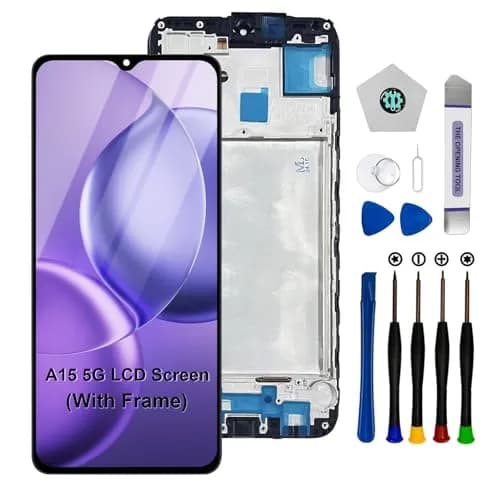 SIMDOG Samsung Galaxy A15 5G Screen Replacement SM-A156U with Frame 16.3 cm (6.4 inch) | Full Assembly LCD Display thumbnail 1