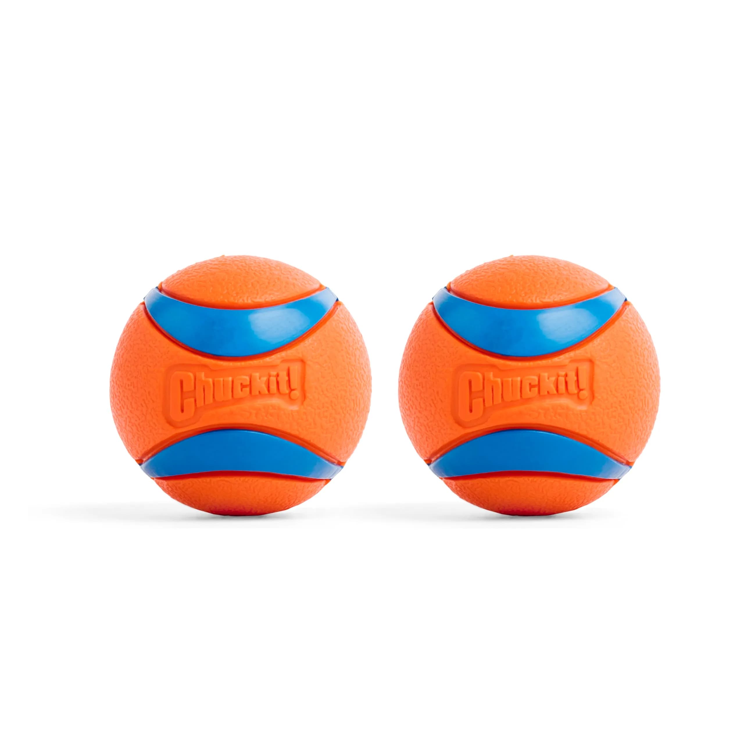 Chuckit! Ultra Squeaker Ball & Launcher Toy - Small (2-Pack) | High Bounce, Floats, Durable Rubber - main product image