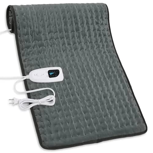 Deepsoon 33x17 Inch Electric Heating Pad for Back | 6 Heat Settings, 2-Hour Auto Shut-Off thumbnail 1