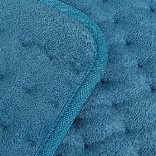 Deepsoon Blue Electric Heating Pad 24x12 Inch | Soothing Heat for Back, Neck, and Legs - main product image