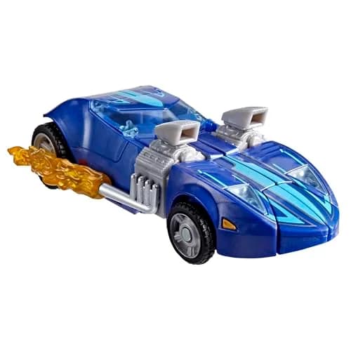 Transformers Collaborative Hot Wheels x Twin Mill Deluxe Class 5-Inch Robot Action Figure Converts to Racecar | Ages 8+ thumbnail 1