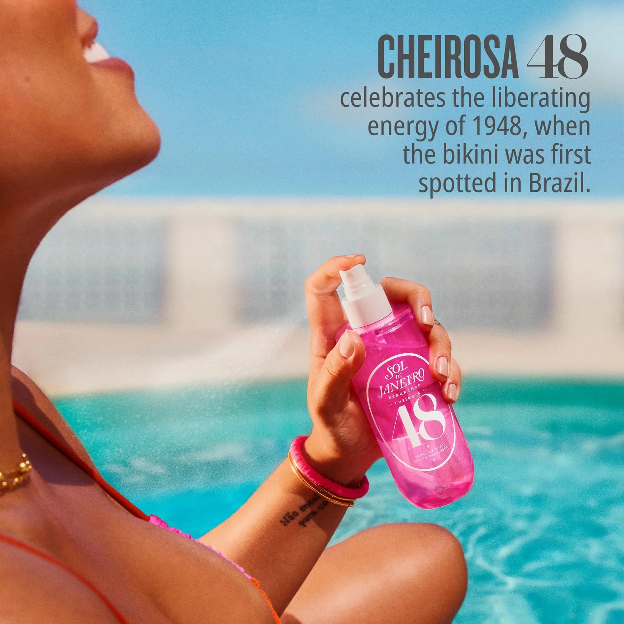 Sol de Janeiro Cheirosa 48 Hair & Body Fragrance Mist 90mL (3.0 fl oz) | Fruity Gourmand Scent - view 5