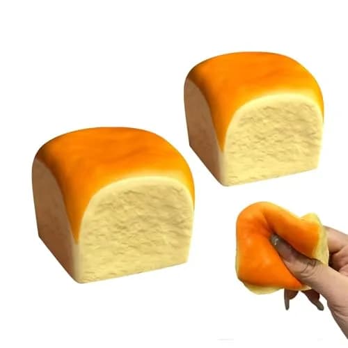 Generic Butter Slow Rising Squishy Toy 5.99 cm (2.36 in) | Non-Toxic PU Stress Ball thumbnail 1