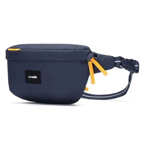 Pacsafe Go Anti Theft Sling Pack, Coastal Blue | Water-Resistant, RFID Blocking, Eco-Friendly thumbnail 2