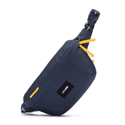 Pacsafe Go Anti Theft Sling Pack, Coastal Blue | Water-Resistant, RFID Blocking, Eco-Friendly thumbnail 3