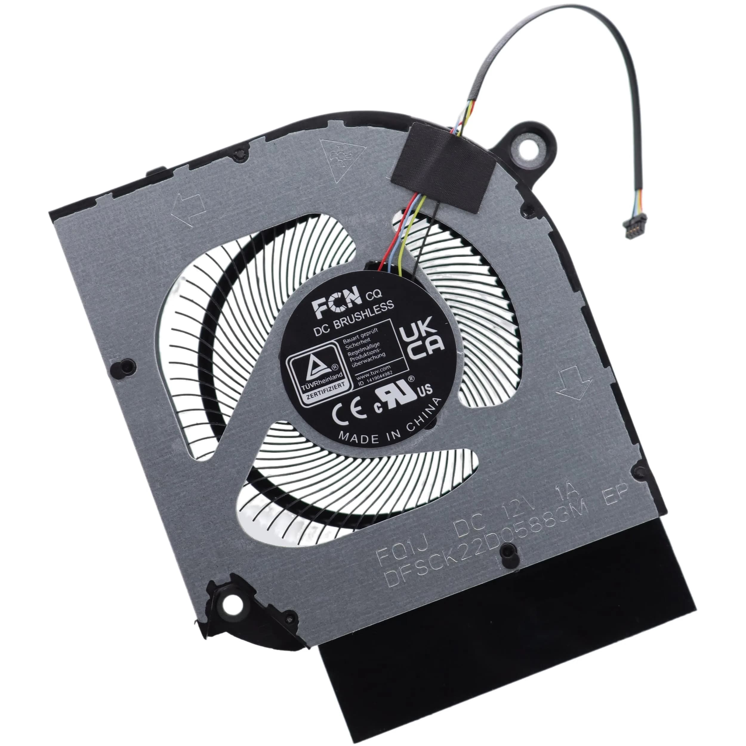 Deal4GO CPU Cooling Fan 23.QLTN7.002 Replacement for Acer Predator Helios Neo PHN16-71 PHN18-71 | OEM 12V 3W Fan — CPU Cooling Fan
