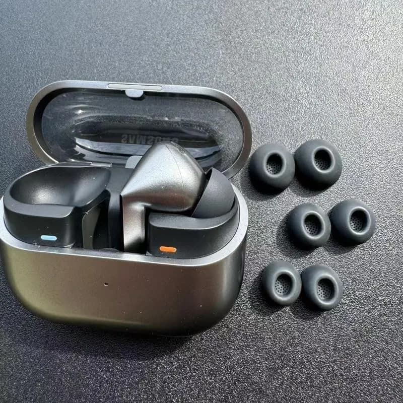 JNSA Replacement Silicone Ear Tips for Galaxy Buds3 Pro, Small Size 3 Pairs, Black | Noise Reduction & Comfortable Fit thumbnail 5