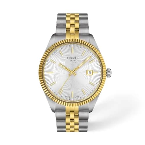 Tissot Men’s Watch 40mm Silver Dial Swiss Quartz | Elegant & Versatile thumbnail 1
