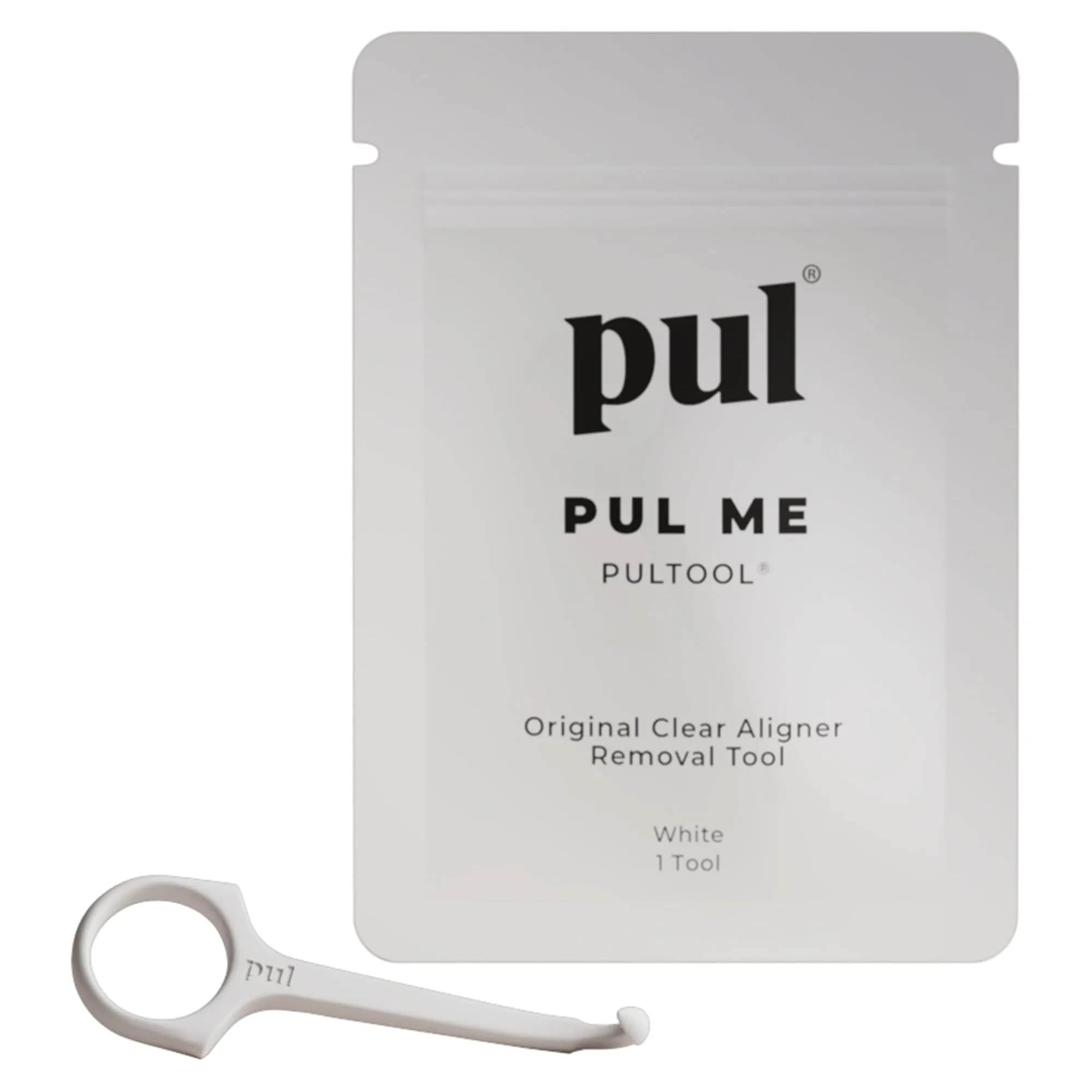 The Pultool Aligner Removal Tool with Retainer Hook | 45g (1.58oz) White - main product image