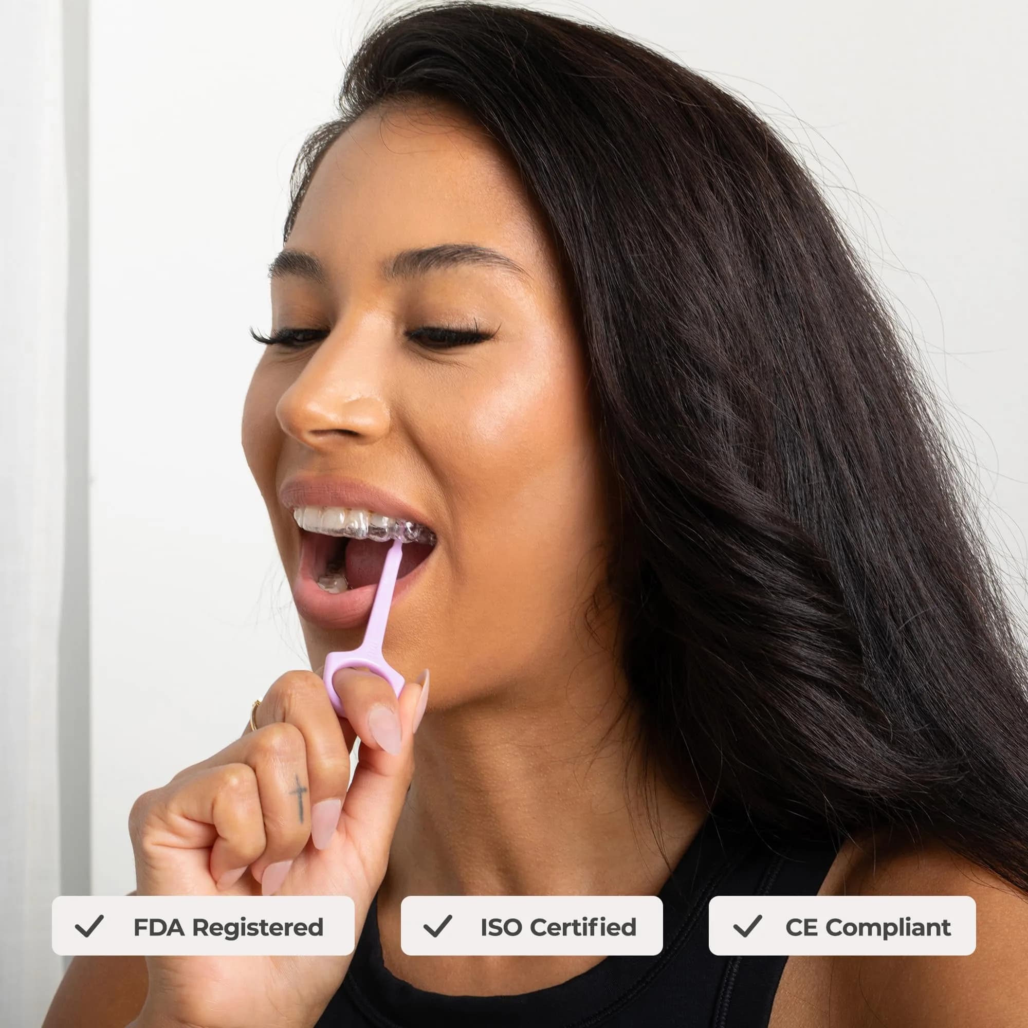 The Pultool Aligner Removal Tool 2 Pack (White) | Hygienic & Easy Removal for Clear Aligners - view 5