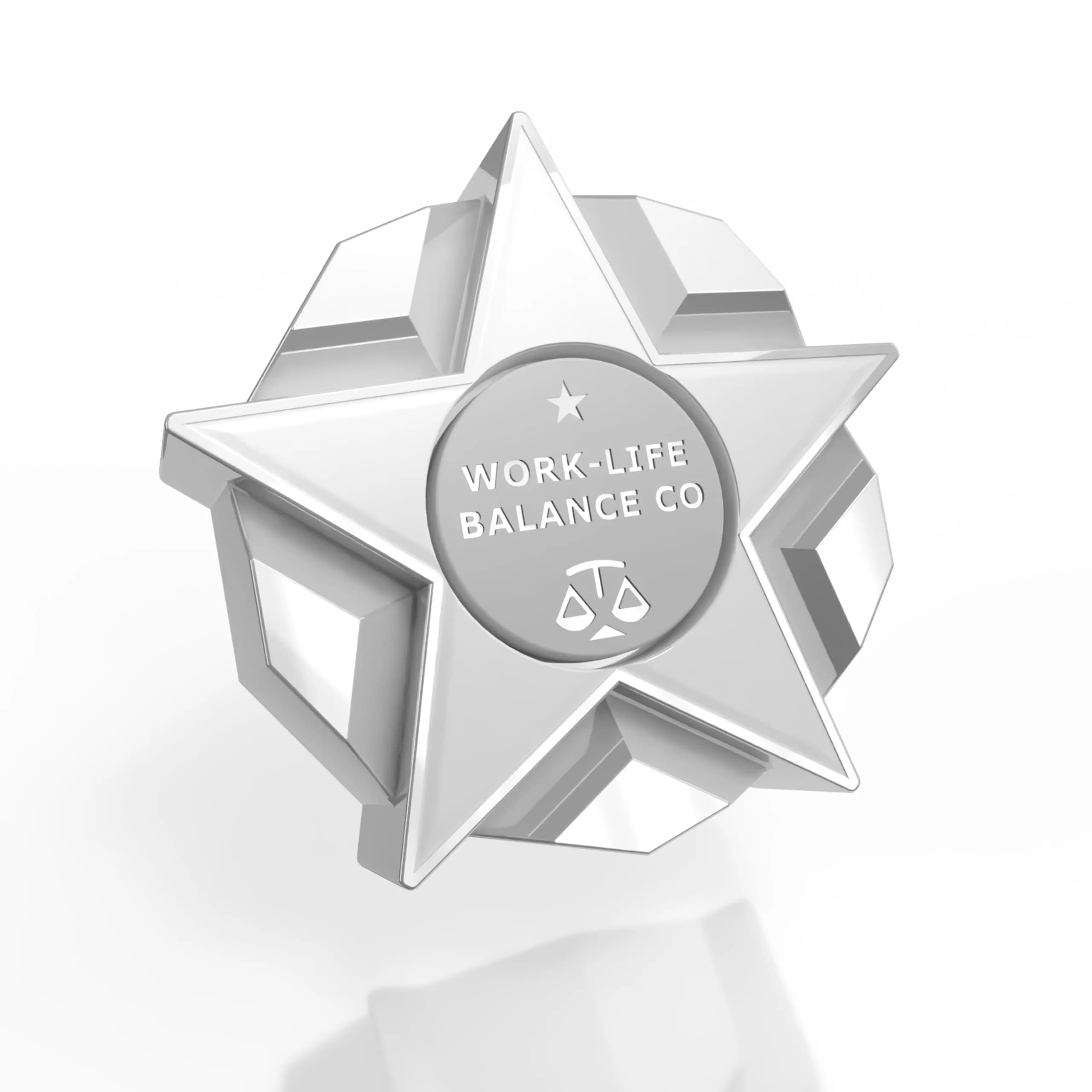 Work-Life Balance Corporation Mechanical Mouse Jiggler, White Star | Keeps PC Active - view 8