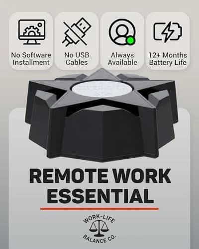 Work-Life Balance Corporation Mechanical Mouse Jiggler | No USB, Cordless, Silent Undetectable Mouse Mover thumbnail 4