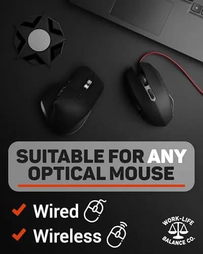 Work-Life Balance Corporation Mechanical Mouse Jiggler | No USB, Cordless, Silent Undetectable Mouse Mover thumbnail 5