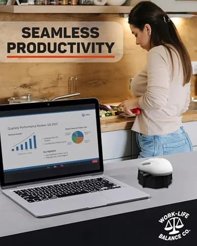 Work-Life Balance Corporation Mechanical Mouse Jiggler | No USB, Cordless, Silent Undetectable Mouse Mover thumbnail 6