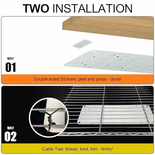 DOMMIA Panel Grow Light for Indoor Plants, 20W Ultra-Thin Full Spectrum | Adjustable Timer & Brightness thumbnail 3