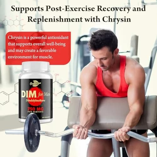 Orinthalixium DIM for Men 750MG | Hormone Balance & Vitality Support (100-120c) thumbnail 6