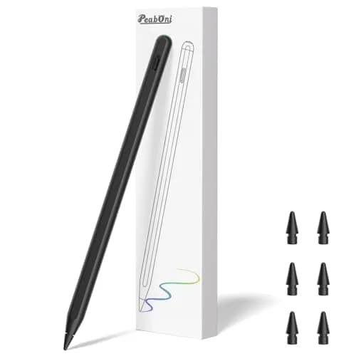 Peaboni Stylus Pen for iPad 2018-2026 | Magnetic & USB-C Fast Charge, 8hr Drawing thumbnail 1