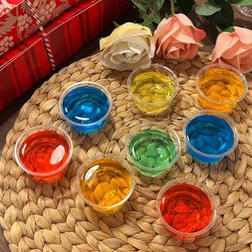 TashiBox 2 oz Plastic Portion Cups with Lids | Leak-Proof, Reusable, Food-Grade BPA-Free (70-120 chars) thumbnail 4