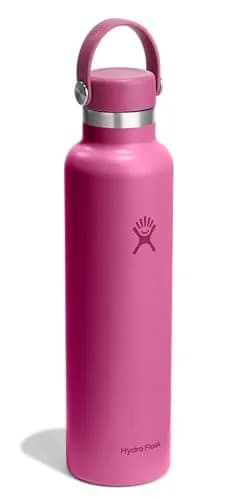 Hydro Flask Water Bottle - Insulated Stainless Steel - Non Spill, Leakproof in 24 Oz Reef Pink thumbnail 3