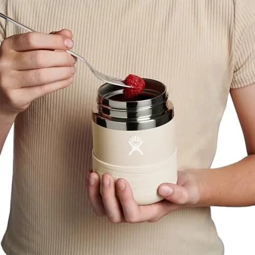 Hydro Flask Kids Food Jar 355ml (12 Oz) Dahlia Pink | Leakproof Insulated Stainless Steel for Lunch & Snacks thumbnail 3
