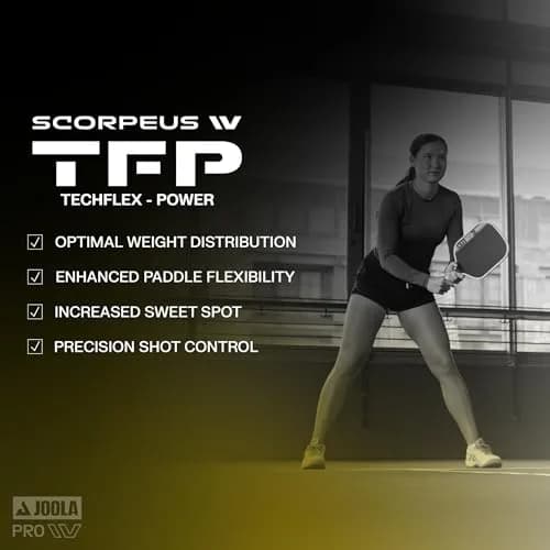 JOOLA Scorpeus Pro IV 14mm Pickleball Paddle | Tech Flex Power, USAP & UPA-A Certified (70-120 chars) thumbnail 2