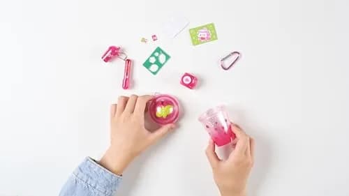 REAL LITTLES Cute Cups Full of Tiny Surprises with Working Micro Stationery & Charm | Styles May Vary thumbnail 4