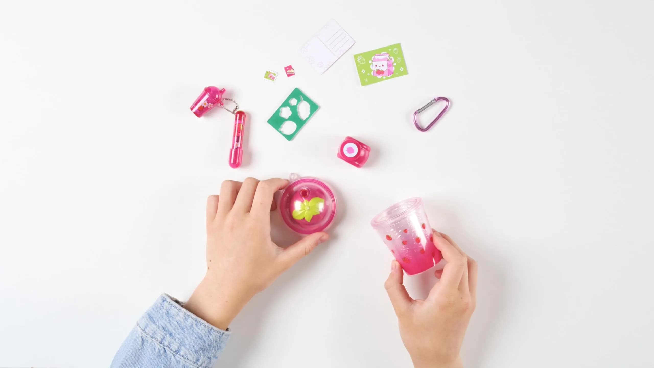 REAL LITTLES Liquid Charms Micro Backpack with Stationery Surprises | 1 Micro Backpack, Multicolor — 4 Cups thumbnail 4