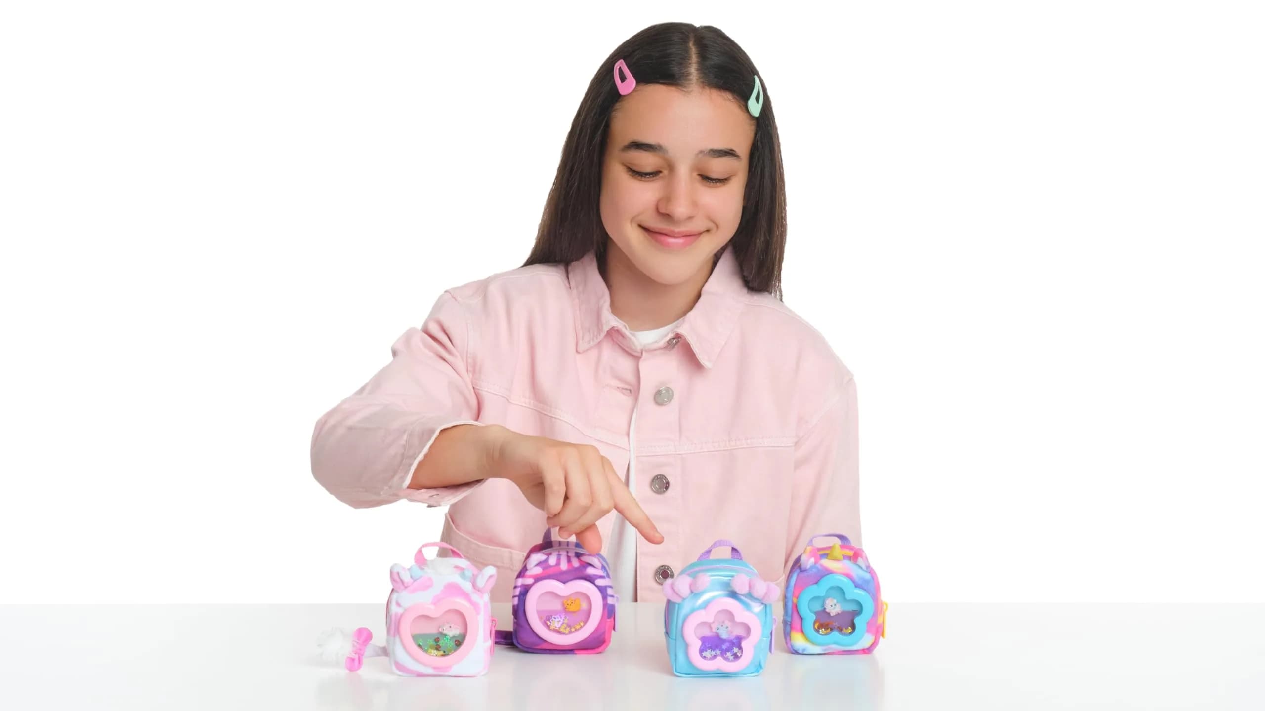 REAL LITTLES Liquid Charms Micro Backpack with Stationery Surprises | 1 Micro Backpack, Multicolor - view 5