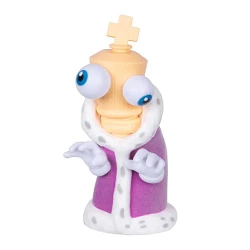 The Amazing Digital Circus Kinger Vinyl Figure 4" | Collectible with Furry Robe & Collector Card thumbnail 4