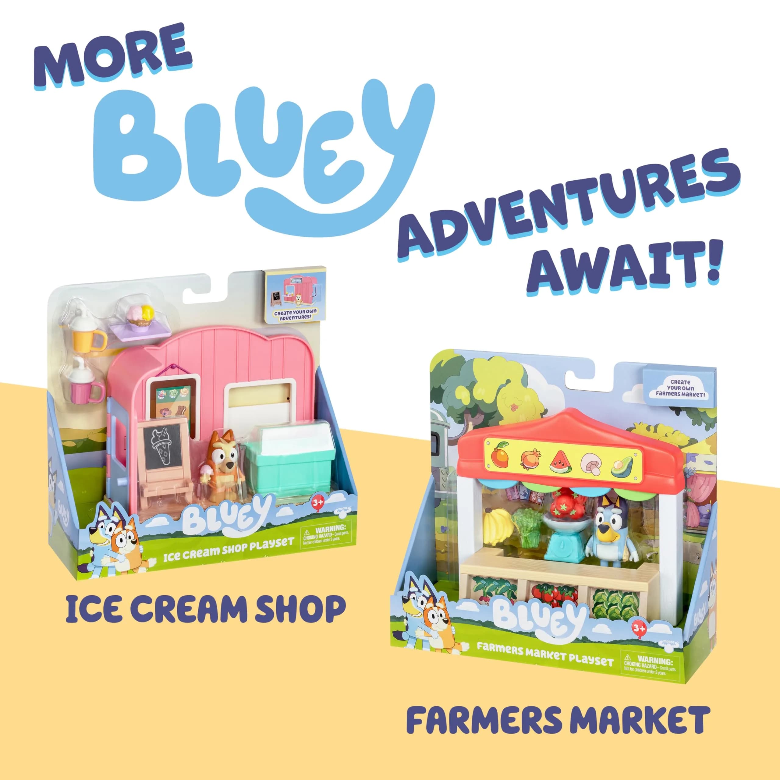 Bluey Juice Bar Toy Playset with Articulated Bluey Figure | Educational Pretend Play for Kids 3-5 - view 6